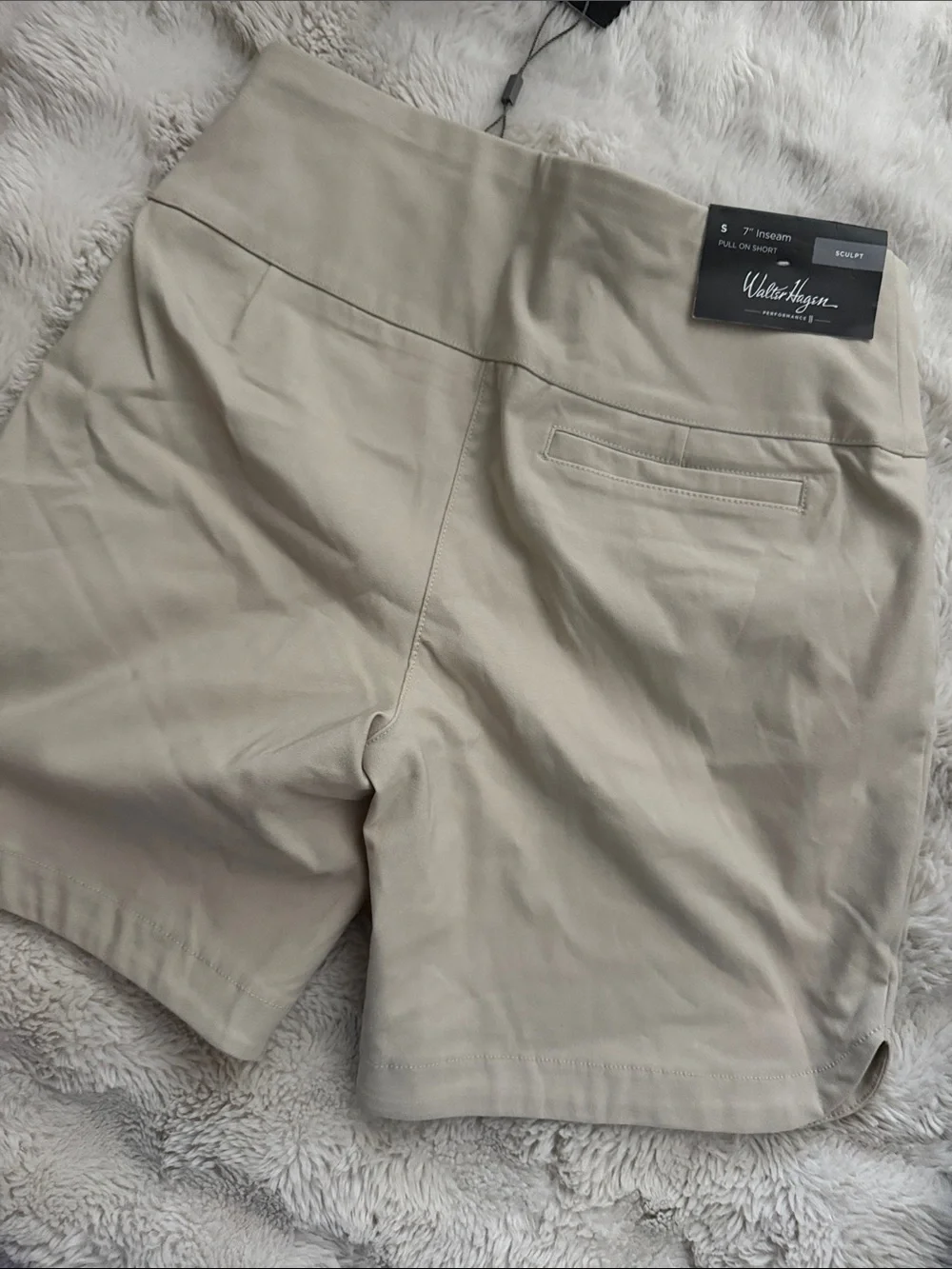 Walter Hagen Neutral High-Waist Performance Shorts